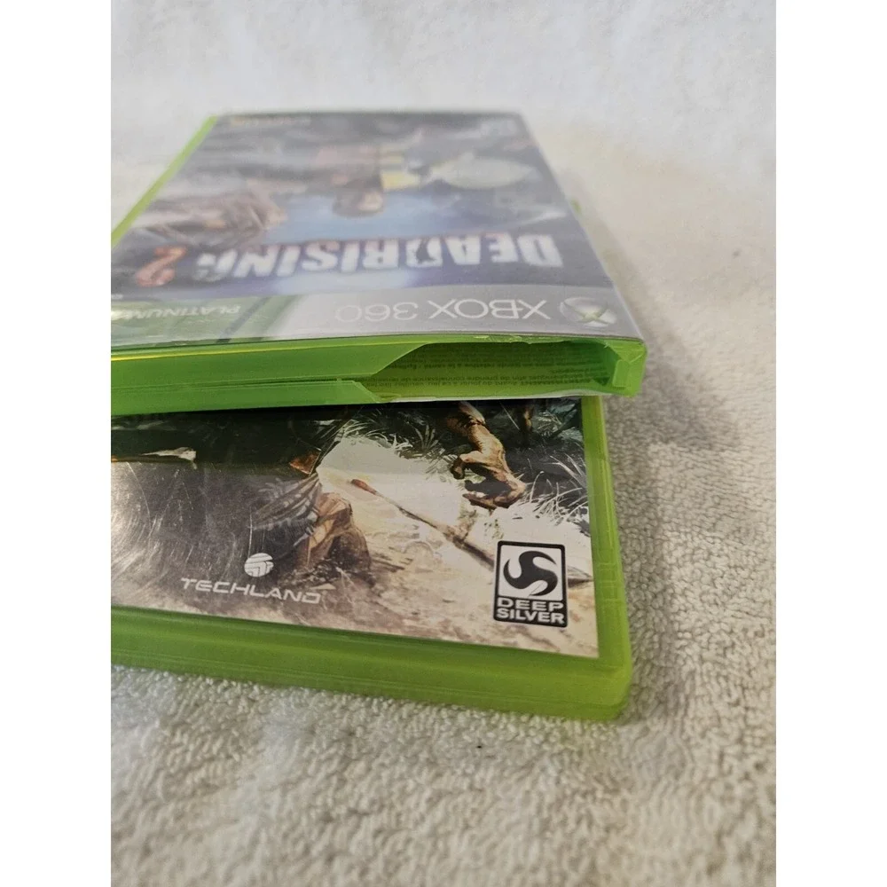 2 Microsoft Xbox 360 Games Dead Island Game Of Year Edition & Dead Rising 2